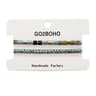 Black White Miyuki Tila Couple Bracelet Set 7