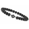 Personalized Letter Bead Stretch Bracelet 24