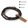 Mini Natural Stone Beaded Bracelet Set 16