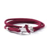 Silver Sea Turtle Hand Knitted Rope Bracelet 15