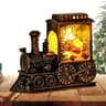 LED Christmas Crystal Ball Train Ornament 10