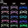 Neon UV Reactive Party Fedora Hats 12