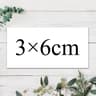 Personalized Rectangle Custom Logo Stickers 6