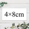 Personalized Rectangle Custom Logo Stickers 7