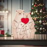 Personalized Family Bear Wooden Puzzle Decor 8