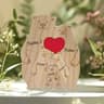 Personalized Family Bear Wooden Puzzle Decor 7