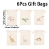 6 Piece Animal Dinosaur Unicorn Party Gift Bags 21