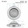 Stainless Steel Mesh Sink Drain Strainer 20