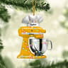 Christmas Kitchen Mixer Hanging Ornament 1