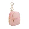 Mini PU Leather Backpack Keychain Zipper Pouch 8