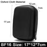 Portable Zipper Tech Accessories Organizer Case 11
