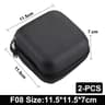 Portable Zipper Tech Accessories Organizer Case 19