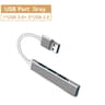 USB C 4 Port USB 30 Hub Multiport Adapter 6