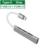 USB C 4 Port USB 30 Hub Multiport Adapter 16