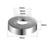 Adjustable ABS Shower Faucet Wall Flange Cover 10