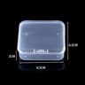 Transparent Square Small Items Storage Organizer Box 5