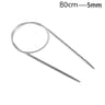 Stainless Steel Circular Knitting Needles For DIY Weaving Crafts 25