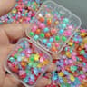 100 Piece Luminous Mini Turtle Resin Figurines For DIY Crafts 9