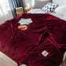 Patterned Soft Hugging Throw Blanket For Sofa Bed And Couch 11