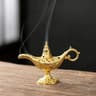 Antique Aladdin Lamp Metal Incense Burner 7