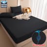 Waterproof Breathable Elastic Fitted Mattress Cover 9