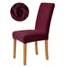 Stretch Jacquard Spandex Dining Chair Cover 21