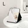Portable Folding Desktop Makeup Mirror With Storage 7