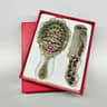 Retro Peacock Handheld Mirror And Comb Set 7