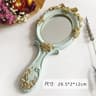 Cute Vintage Handheld Makeup Vanity Mirror With Handle 5
