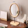 Retro Luxury Oval Desktop Vanity Makeup Mirror 8