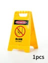 Funny Warning Sign Mini Makeup Mirror And Photo Frame 6