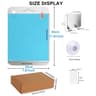 Large Fogless Acrylic Bathroom Shower Mirror Set 6