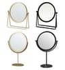Retro Metal Round Rotating Desktop Vanity Mirror 8