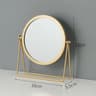 Retro Metal Round Rotating Desktop Vanity Mirror 7