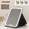 Rechargeable Dimmable LED Cosmetic Folding Makeup Mirror 11