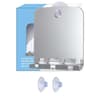Acrylic Unbreakable Shower Shaving Mirror With Razor Hook 7