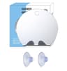Acrylic Unbreakable Shower Shaving Mirror With Razor Hook 6