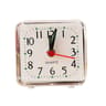 Small Square Silent Quartz Bedside Alarm Clock 4