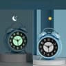 3 Inch Luminous Battery Powered Alarm Clock With Night Light 7