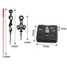 Professional Quartz Clock Movement And Hands Repair Kit 7