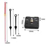Professional Quartz Clock Movement And Hands Repair Kit 12