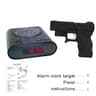 Target Shooting Digital Alarm Clock With LED Pistol 7