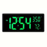 Large Screen LED Digital Wall Clock With Hanging Or Stand Display 7
