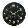 Modern Luminous Wall Clock With Temperature And Humidity Display 6