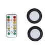 Round Dimmable LED Cabinet Light With Remote Control 12