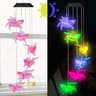Color Changing LED Wind Chime Hanging Garden Light 10