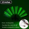 LED Neon Folding Rave Hand Fan Party Light 20