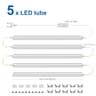 50CM 15W LED T5 Wall Light With EU Plug Power Cord 10