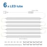 50CM 15W LED T5 Wall Light With EU Plug Power Cord 11