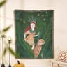 Women Leopard Tassel Multifunction Throw Blanket 3
